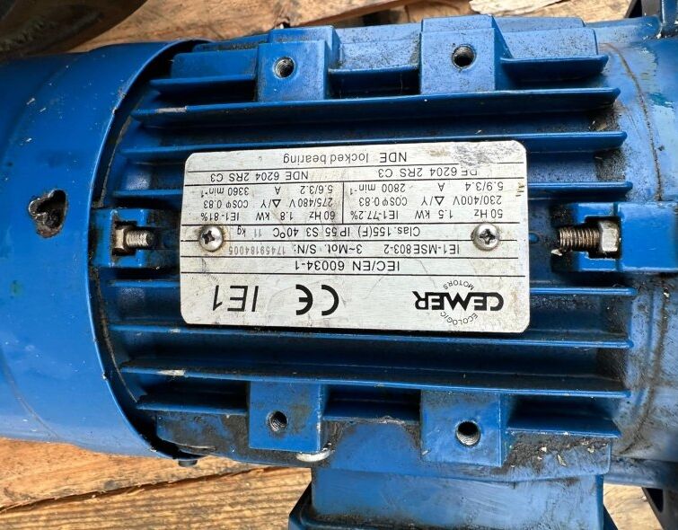 - LOT OF THREE-PHASE ELECTRIC MOTORS